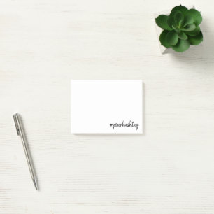 Post-it® Hashtag Minimaliste moderne Stylish Simple
