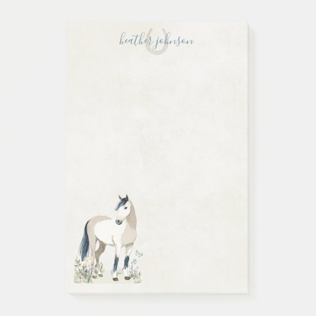 Post-it® Hearthlight Notes Meadow & Mane Post-it Notes (Devant)