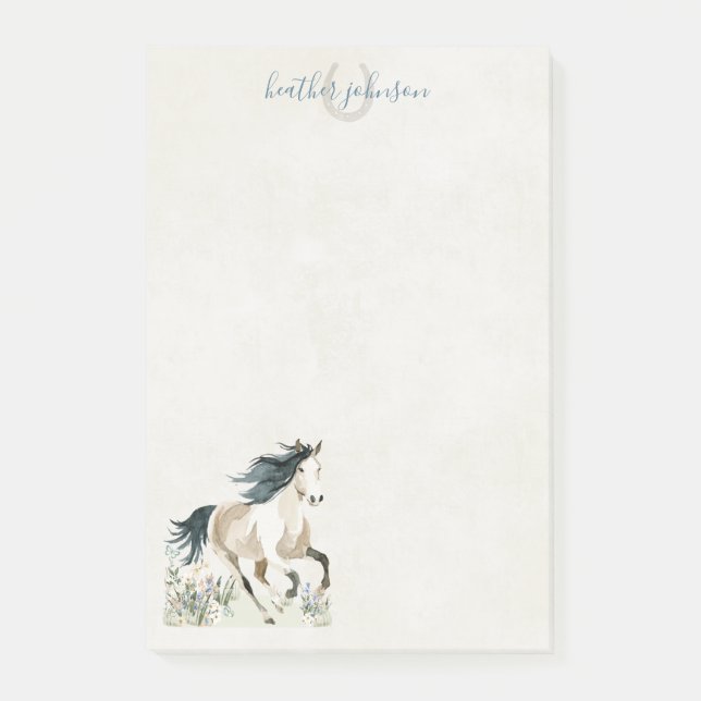 Post-it® Hearthlight Notes Prairie & Crinière Notes (Devant)