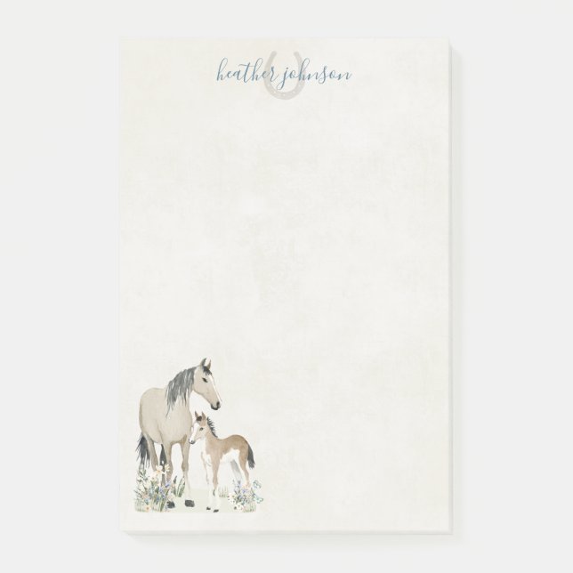 Post-it® Hearthlight Notes Prairie & Crinière Notes (Devant)