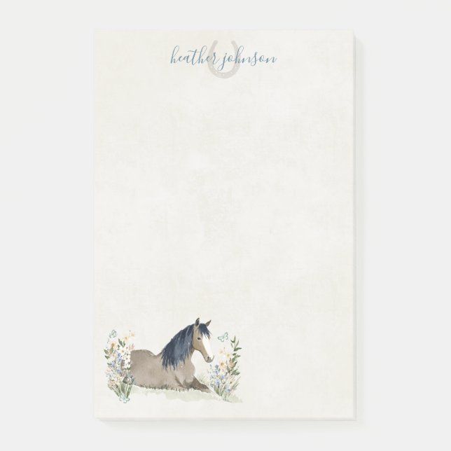 Post-it® Hearthlight Notes Prairie & Notes de Mane (Devant)