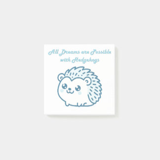Post-it® Hedgehog dream post it