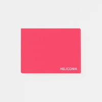 Heliconia red color