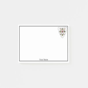 Post-it® Héraldique Vintage 4 abeilles rouleaux sur bouclie