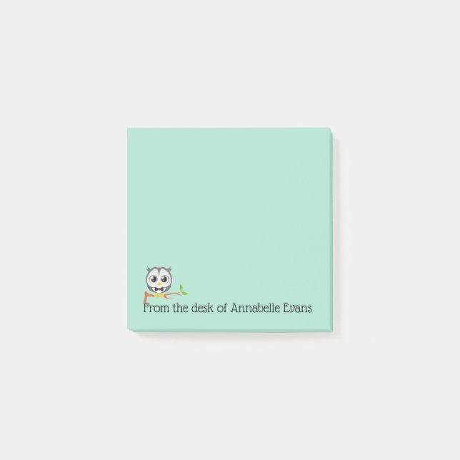 Post-it® Hibou de bébé (Devant)