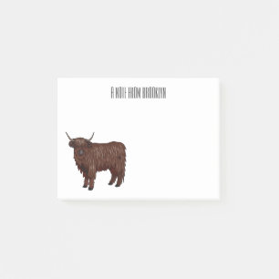 Post-it® Highland cow