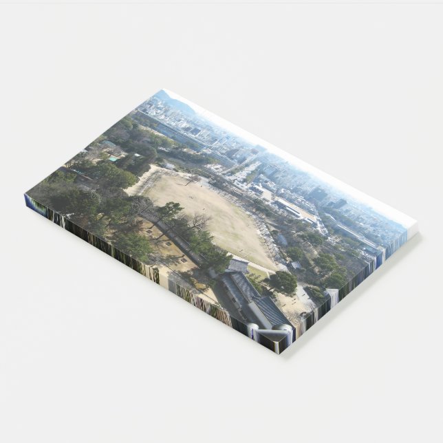 Post-it® Himeji, Japon (Vue du château haut) (Incliné)