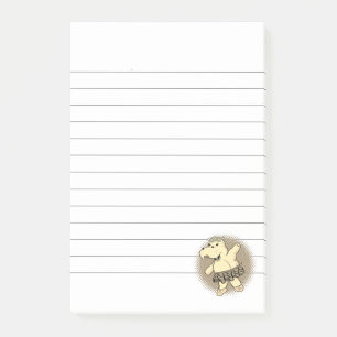 Post-it® Hippo Sepia Ballerina Avec Tutu Linked