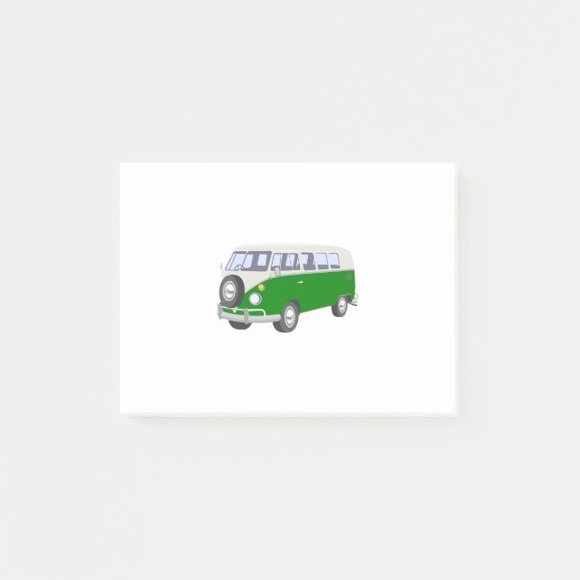 Post-it® Hippy Van Green (Devant)