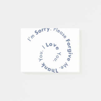 Post-it® Ho’Oponopono Mantra Prière Guérir les peines