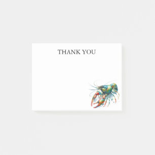 Post-it® Homard aquarelle personnalisé
