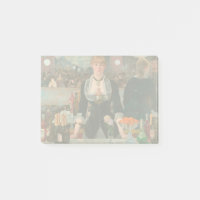 Homme maussade barman parisien Manet Un bar aux Fo