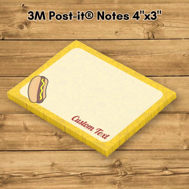Post-it® Hot-dog (Créateur téléchargé)