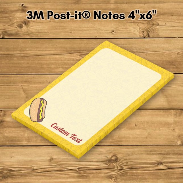 Post-it® Hot-dog (Créateur téléchargé)