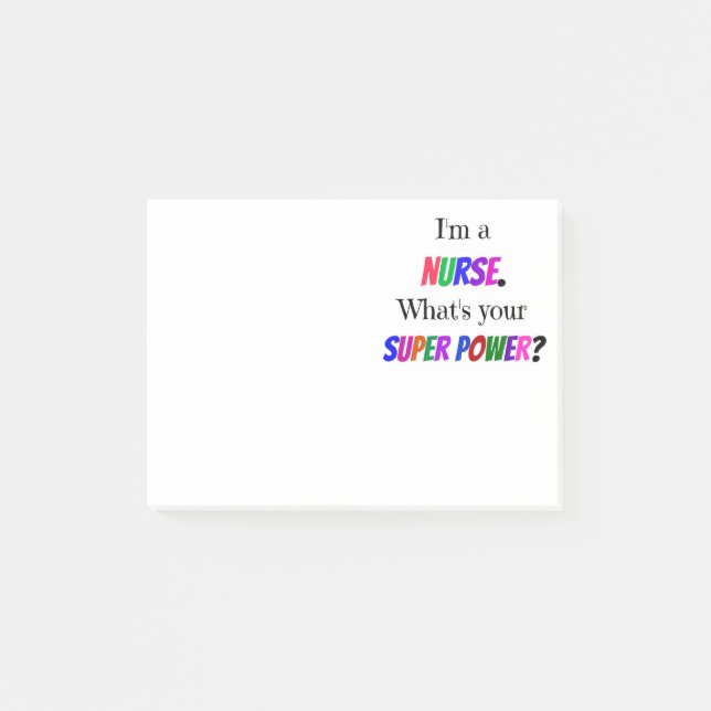 Post-it® Humour des infirmières (Devant)
