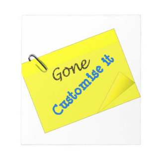 Post it humour funny yellow sticky notepad