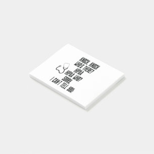 POST-IT® HUMOUR HIPAA