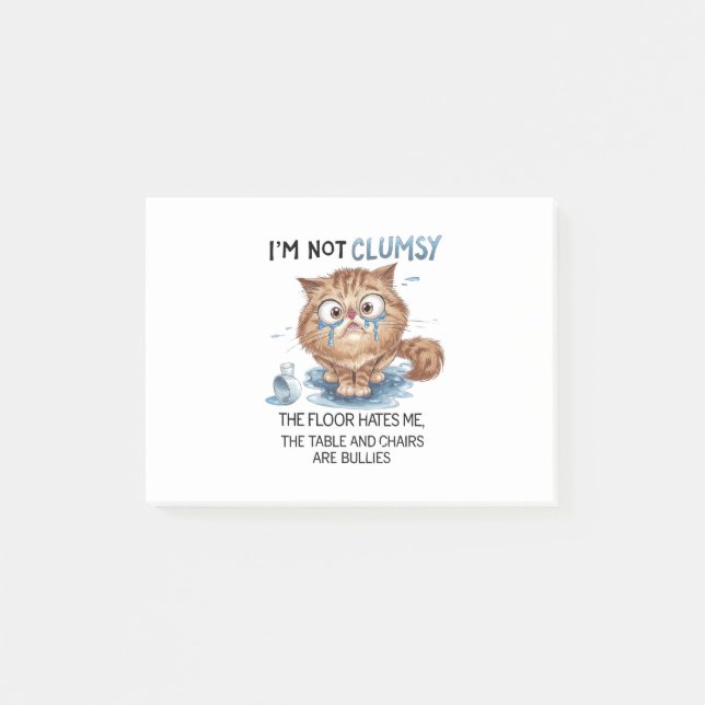 Post-it® I’m Not Clumsy  (Devant)