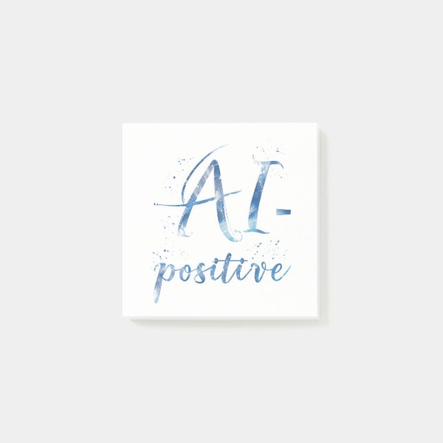 Post-it® IA-Positive Text Art (Devant)