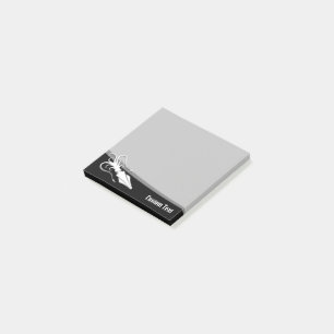 Post-it® Icône de calmar blanc