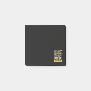 Post-it® Il ne vous laissera pas être tenté – Verset bibliq