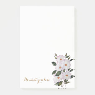 Post-it® Illustration botanique de White Roses