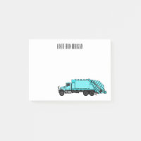 Illustration de camion à ordures