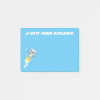 Illustration de dessin animé d'un robot mignon vol