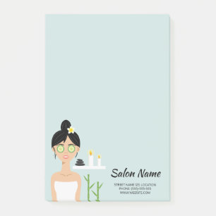 Post-it® Illustration de femme de spa magnifique - Entrepri