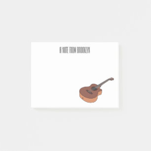 Post-it® Illustration de guitare acoustique