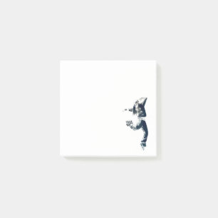Post-it® Illustration de la danseuse hip hop cool