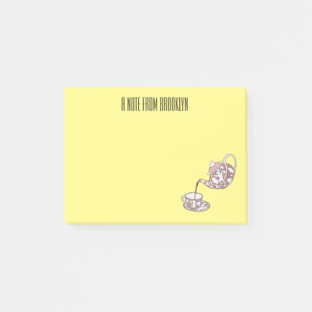 Post-it® Illustration de la série Teacup (Devant)