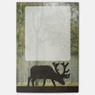 Post-it® Illustration de l'orignal en forêt