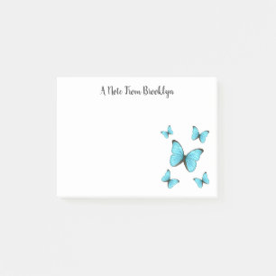 Post-it® Illustration de papillons Morpho