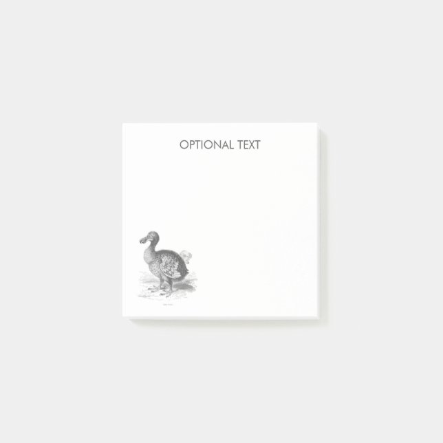 Post-it® Illustration Dodo Bird (Devant)