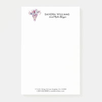 Illustration du crâne boho aux fleurs colorées