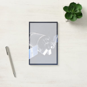 Post-it® Illustration Du Dragon Xl Spacecraft.