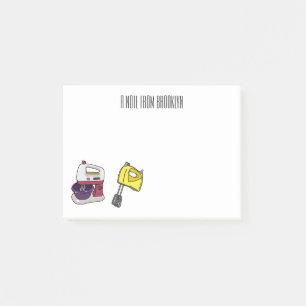 Post-it® Illustration du mixer