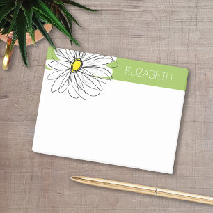 Post-it® Illustration florale de la marguerite branchée - c