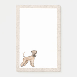 Post-it® Illustration mignonne de Terrier Irlandais à poil 