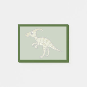 Post-it® Illustration Mignonne D'Un Parasaurolophus Dinosau