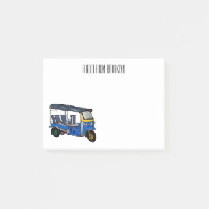 Post-it® Illustration Tuk tuk