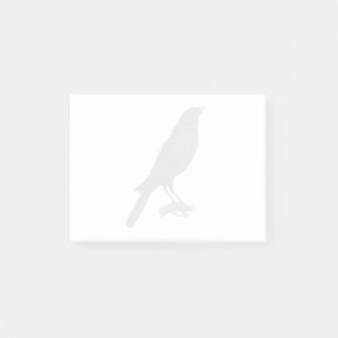 Post-it® Illustration Vintage de Blackbird Crow