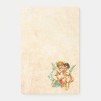 Illustration vintage Ephemera Angel Cherubs