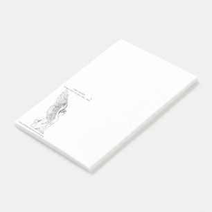 Post-it® Illustration vintage Sphinx