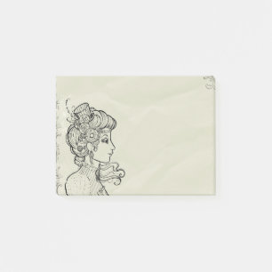 Post-it® Image de cru de femme