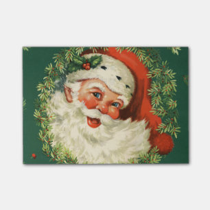 Post-it® Image vintage magnifique du père noël