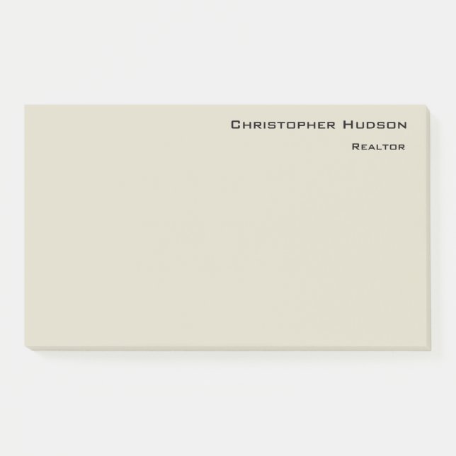 Post-it® Immobilier simple professionnel (Devant)