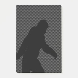 Post-it® Impression de fibre de carbone Gone Squatching