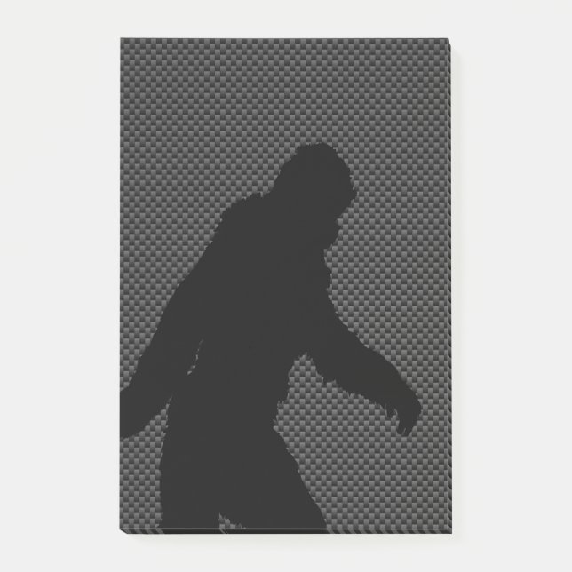 Post-it® Impression de fibre de carbone Gone Squatching (Devant)